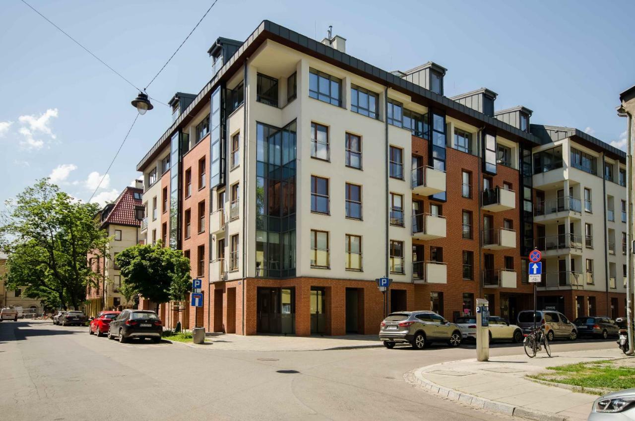 Central Kazimierz Apartment With Balcony كراكوفيا المظهر الخارجي الصورة